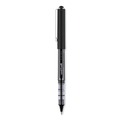 Pens | uni-ball 60106 VISION Extra-Fine 0.5 mm Stick Roller Ball Pen - Black Ink Gray/Black/Clear Barrel (1-Dozen) image number 2