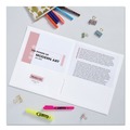 Filing & Folders | Avery 47991 40 Sheet Capacity 11 in. x 8.5 in. Two-Pocket Folder - White (25/Box) image number 5