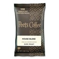 Coffee | Peet's Coffee & Tea 504915 House Blend 2.5 oz. Frack Pack Coffee Portion Packs (18/Box) image number 1
