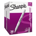 Permanent Markers | Sharpie 2003899 Metallic Fine Point Permanent Marker Value Pack - Metallic Silver (36/Pack) image number 6