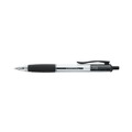 Pens | Universal UNV15533 1 mm Comfort Grip Retractable Ballpoint Pens - Medium, Black (48/Pack) image number 2