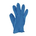 Disposable Gloves | Boardwalk 395SCTA 5 mil Disposable Powder-Free Nitrile Gloves - Small, Blue (1000/Carton) image number 3