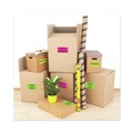 Labels | Avery 05978 2 in. x 4 in. High-Visibility Permanent Laser ID Labels - Assorted Neon (150/Pack) image number 1