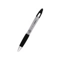 Pens | Zebra 22410 Z-Grip MAX Medium 1 millimeter Retractable Ballpoint Pen - Black Ink/Silver/Black Barrel (1-Dozen) image number 3