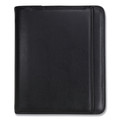 File Folders | Samsill 15650 Professional Zippered Pad Holder/Ring Binder - Vinyl Black image number 0