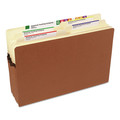 File Folders | Smead 74224 3.5 in. Expansion Legal Size Redrope Drop Front File Pockets (25/Box) image number 2