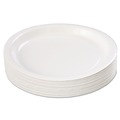  | Hoffmaster PL7095 9 in. Coated Paper Dinnerware Plate - White (500/Carton) image number 3