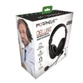 Office Electronics & Batteries | Morpheus 360 HS3500SU Binaural Over the Head Deluxe Multimedia Stereo USB Headset with Adjustable Boom Microphone image number 1