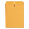 Envelopes & Mailers | Universal UNV35267 #97 Square Flap Gummed/Clasp Envelope - Brown Kraft (100/Box) image number 0