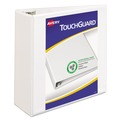 Binders | Avery 17145 3 Slant Rings 4 in. Capacity 11 in. x 8.5 in. TouchGuard Protection Heavy-Duty View Binders - White image number 0