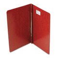 Back to School Sale | ACCO A7030078A 14 in. x 8.5 in. 3 in. Capacity Two-Piece Prong Fastener Side Bound Report Cover with Tyvek Reinforced Hinge - Red image number 1