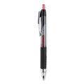 Pens | uni-ball 61257 Signo 207 0.5 mm Retractable Gel Pen - Red Ink/Smoke/Black/Red Barrel/Fine (1-Dozen) image number 2