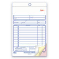 Retail Store Supplies | Rediform 1L141 5.5 x 7.88 Three-Part Carbonless 12-Line Purchase Order Book, 50 Forms Total image number 3