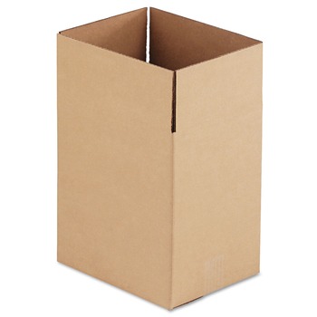 Universal UFS11812 8.75 in. x 11.25 in. x 12 in. Regular Slotted Container (RSC) Fixed-Depth Corrugated Shipping Boxes - Brown Kraft (25/Bundle)