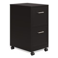 Office Filing Cabinets & Shelves | Alera 26413 Two-Drawer Mobile Vertical File 2 Letter-Size File Drawers 14.25 x 18 x 26.7 - Black image number 0