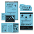 Cover & Cardstock | Astrobrights 22721 8.5 in. x 11 in. 65 lb Cover Weight Color Cardstock - Lunar Blue (250/Pack) image number 3