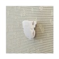 Just Launched | Advantus 75301 40 Sheet Capacity Panel Wall Clips for Fabric Panels - White (20/Box) image number 3