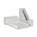 Desktop Organizers | U Brands 3632U00-02 Four-Piece Chipboard Desk Organization Kit - Gray (2-Piece/Kit) image number 0