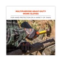 Cleaning Gloves | Ergodyne 17042 ProFlex 710 Heavy-Duty Mechanics Gloves Gray Small Pair image number 4