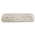 Mops | Rubbermaid Commercial FGQ80500WH00 18 in. Flow Nylon Flat Mop - White (6/Carton) image number 0