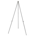 Easels | MasterVision FLX04201MV 61-1/2 in. Steel Lighweight - Black image number 0