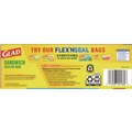 Food Trays, Containers, and Lids | Glad 60771 6.5 in. x 5.5 in. Fold-Top Sandwich Bags - Clear (2160/Carton) image number 4