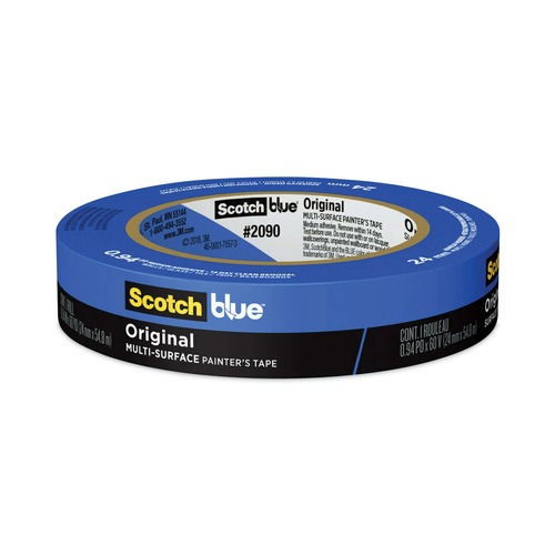 Tapes | 3M 2090 Original 0.94 in. x 60 yards Multi-Surface Painter's Tape - Blue (1 Roll) image number 0