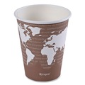  | Eco-Products EP-BHC8-WA 8 oz. World Art Renewable and Compostable Hot Cups (20 Packs/Carton) image number 0