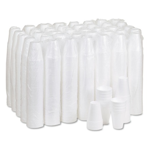 Just Launched | Dart 10J10 10 oz. Foam Drink Cups - White (1000/carton) image number 0