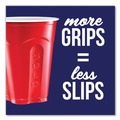 Cups and Lids | SOLO SQ1820-20004 18 oz Squared Plastic Party Cups - Red (240/Carton) image number 0