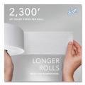  | Scott 07005 Essential 3.75 in. x 2300 ft. Septic Safe Coreless JRT - White (12 Rolls/Carton) image number 7