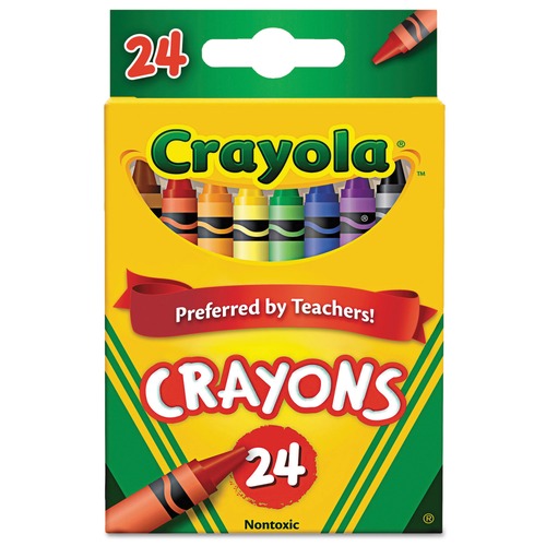 Arts & Crafts Supplies | Crayola 523024 Classic Color Crayons (24/Box) image number 0