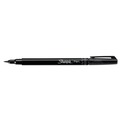 Pens | Sharpie 2011280 Fine Brush Tip Pens - Black (1 Dozen) image number 1