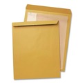 Envelopes & Mailers | Quality Park QUA42354 14 in. x 18 in. Jumbo Size Cheese Blade Flap Fold-Over Closure Kraft Envelope - Brown Kraft (25/Box) image number 1