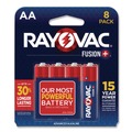 Batteries | Rayovac RAY8158TFUS Fusion Performance Alkaline AA Batteries 8/Pack image number 0