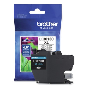OFFICE PRINTERS | Brother LC3013C 400 Page-Yield High-Yield Ink - Cyan