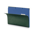 File Folders | Smead 10279 1/3-Cut Tabs Assorted Letter Size 0.75 in. Expansion Interior File Folders - Navy Blue (100/Box) image number 4