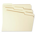 File Folders | Smead 10405 1.5 in. Expansion 1/3-Cut Tab Expandable Heavyweight File Folders - Letter Size/Manila (50/Box) image number 2