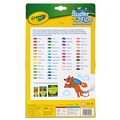 Washable Markers | Crayola 585050 Super Tips Fine/Broad Washable Markers - Assorted Colors (50/Set) image number 2