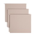 File Folders | Smead 64240 TUFF Extra Capacity Hanging File Folders with Easy Slide Tab 2-in Capacity Letter 1/3-Cut Tabs Steel Gray 18/Box image number 0