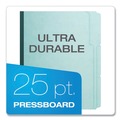 File Folders | Pendaflex 9200T 1/3 1 in. Expansion Assorted 1/3-Cut Tabs Letter Size Pressboard Expanding File Folders - Blue (25/Box) image number 4