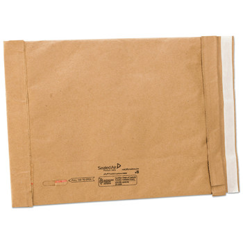 Sealed Air 65179 Jiffy #5 Paper Padding Self-Adhesive Closure 10.5 in. x 16 in. Padded Mailer - Natural Kraft (25/Carton)