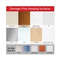 Hook & Loop Fasteners | Command 17204-12ES 0.75 in. x 2.75 in. Holds Up to 12 lbs. Value Pack Removable Picture Hanging Strips - Medium White (12-Pairs/Pack) image number 9