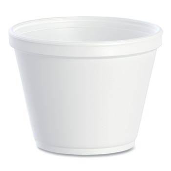 Dart 12SJ20 12 oz. Foam Food Containers - White (500/Carton)