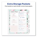 Dividers & Tabs | Avery 16825 5-Tab 11.13 in. x 9.25 in. Write and Erase Durable Plastic Dividers with Straight Pocket - White (1-Set) image number 4