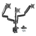 Monitor Stands | Alera ALEAEMA3H AdaptivErgo Triple Arm with USB for 32 in. Monitors Supports 15.4 lbs. - Black image number 0
