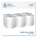 Paper Towels and Napkins | Scott 43959 1-Ply 7.5 in. x 900 ft. Pro Hard Roll Paper Towels with Absorbency Pockets for Scott Pro Dispenser - Blue Core Only (6/Carton) image number 2