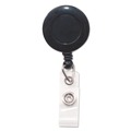 Label & Badge Holders | Advantus 75548 30 in. Extension Swivel-Back Retractable ID Card Reel - Black (12/Pack) image number 3