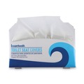 Just Launched | Boardwalk BWKK5000B 14.17 in. x 16.73 in. Premium Half-Fold Toilet Seat Covers - White (250/Sleeve, 20 Sleeves/Carton) image number 1