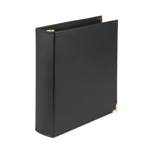 Back to School Sale | Samsill 15160 Classic Collection 11 in. x 8.5 in. 3 Rings 2 in. Capacity Ring Binder - Black image number 0